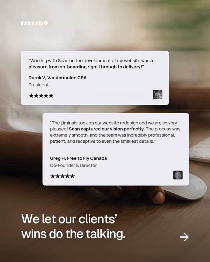 The Liminals on Instagram: 400k in revenue generated. 200+ projects delivered. 3x faster to market than the industry average. But the numbers only…